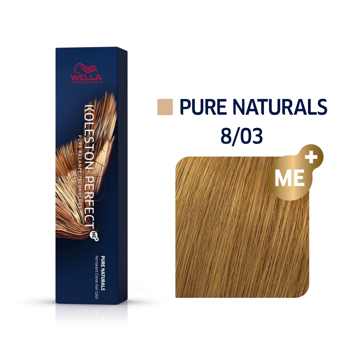 WELLA KOLESTON PURE NATURALS 8/03 60ML