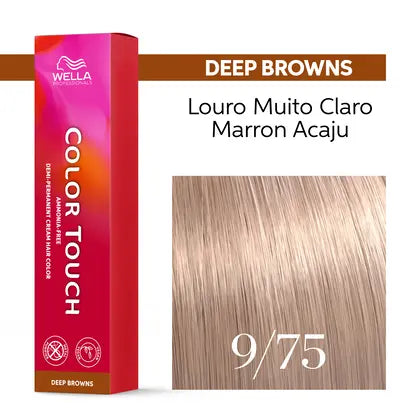 WELLA COLOR TOUCH DEEP BROWNS 9/75 60ML