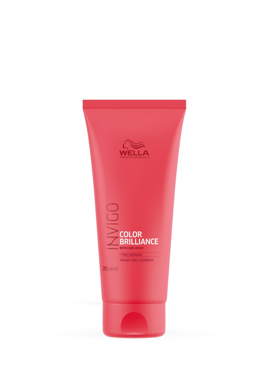 CONDICIONADOR PROTETOR DA COR PARA CABELOS FINOS WELLA BRILLIANCE 200ML