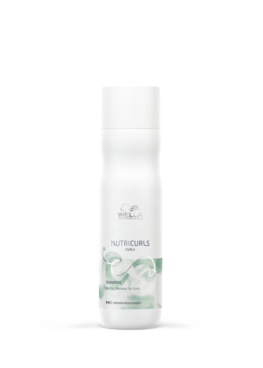 CHAMPÔ CABELO ENCARACOLADO WELLA NUTRICURLS 250ML