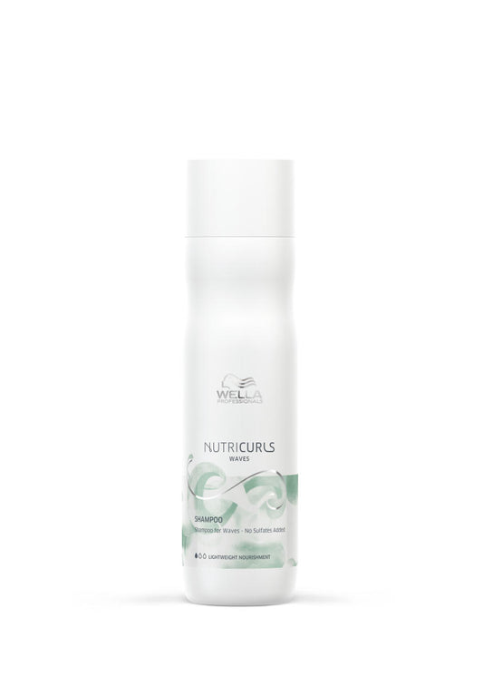 CHAMPÔ CABELO ONDULADO WELLA NUTRICURLS 250ML