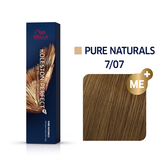 WELLA KOLESTON PURE NATURALS 7/07 60ML