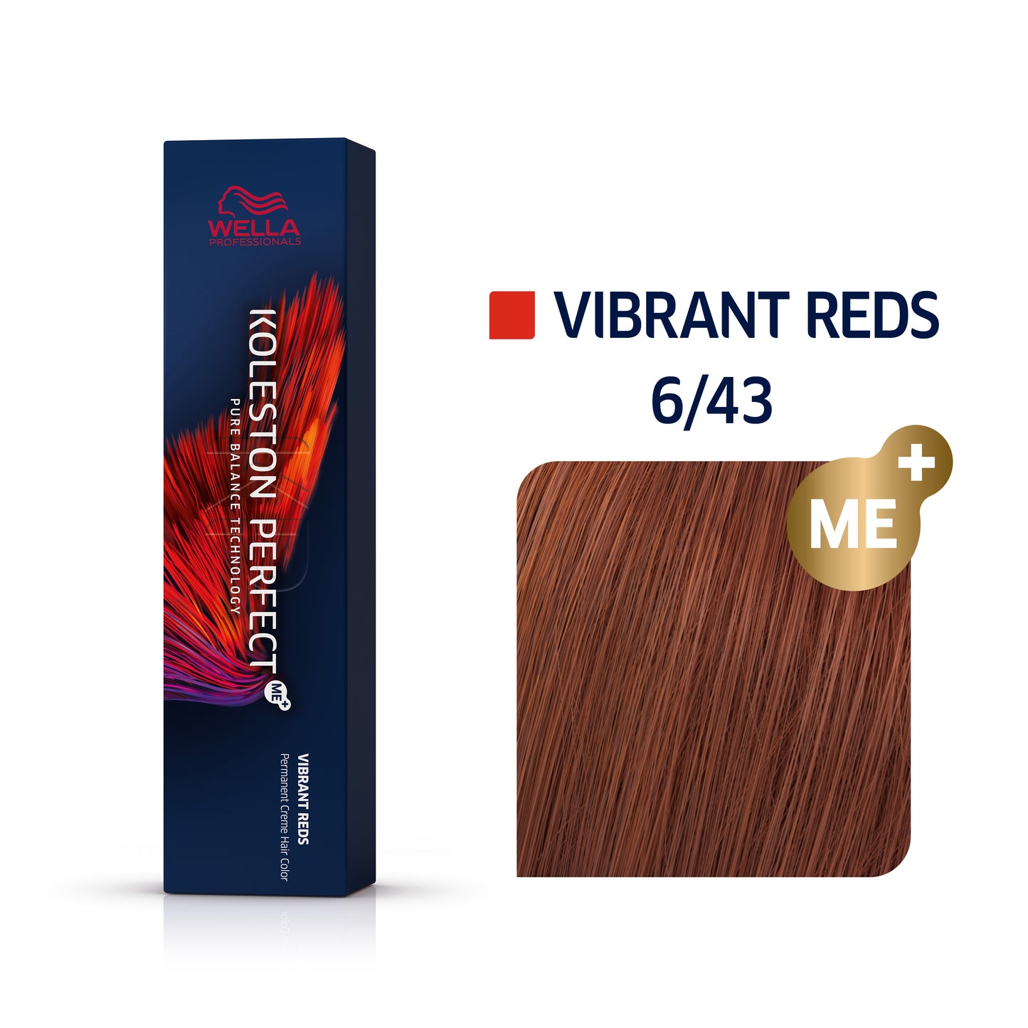 WELLA KOLESTON VIBRANT REDS 6/43 60ML