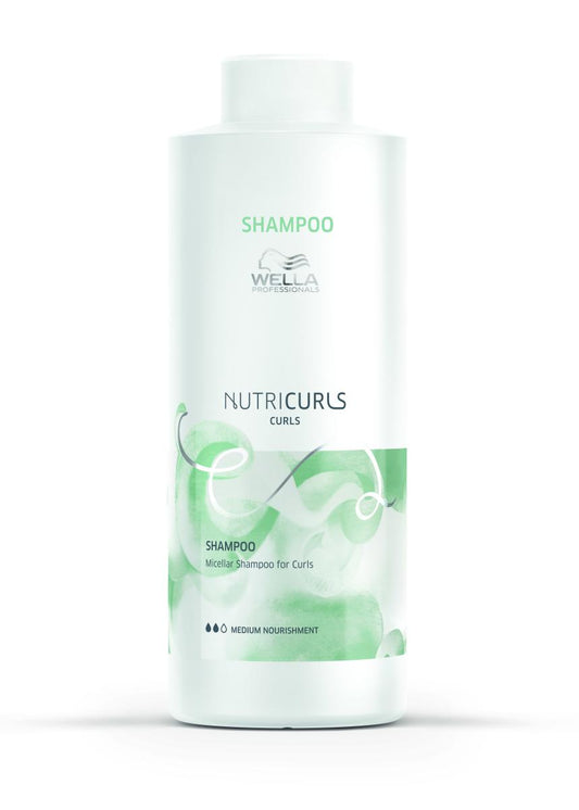 CHAMPÔ CABELO ONDULADO WELLA NUTRICURLS 1000ML
