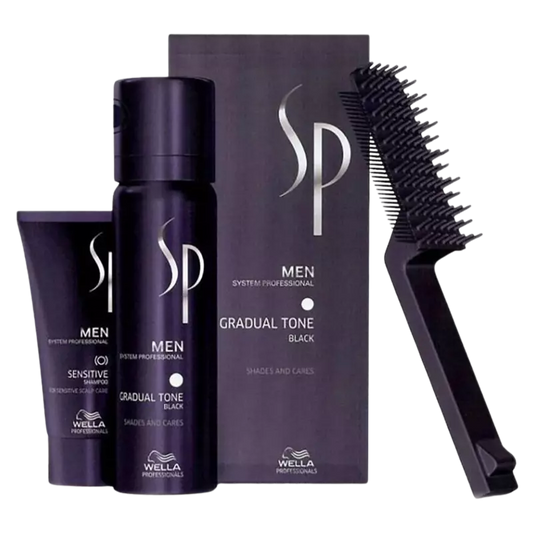 SP MEN GRADUAL TONE PIGMENT BLACK 60+30ML