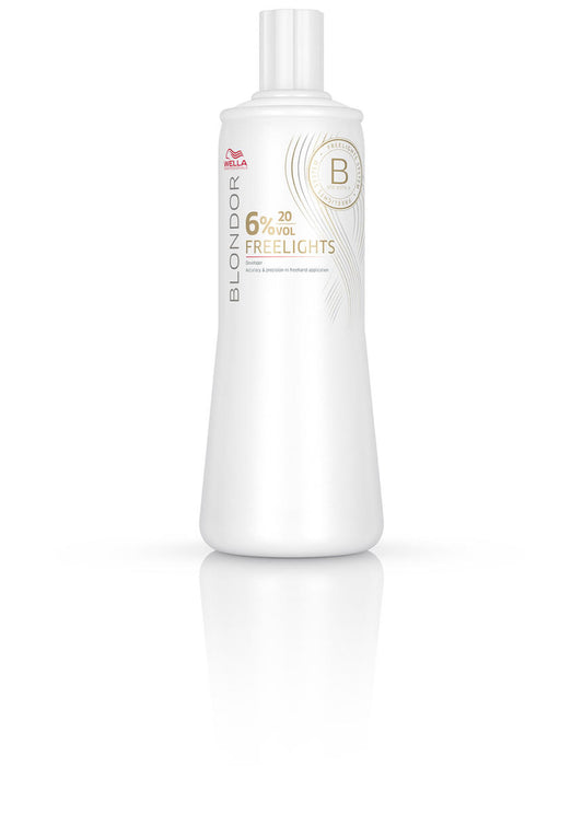 WELLA BLONDOR FREELIGHTS OXIDANTE 6% 1L